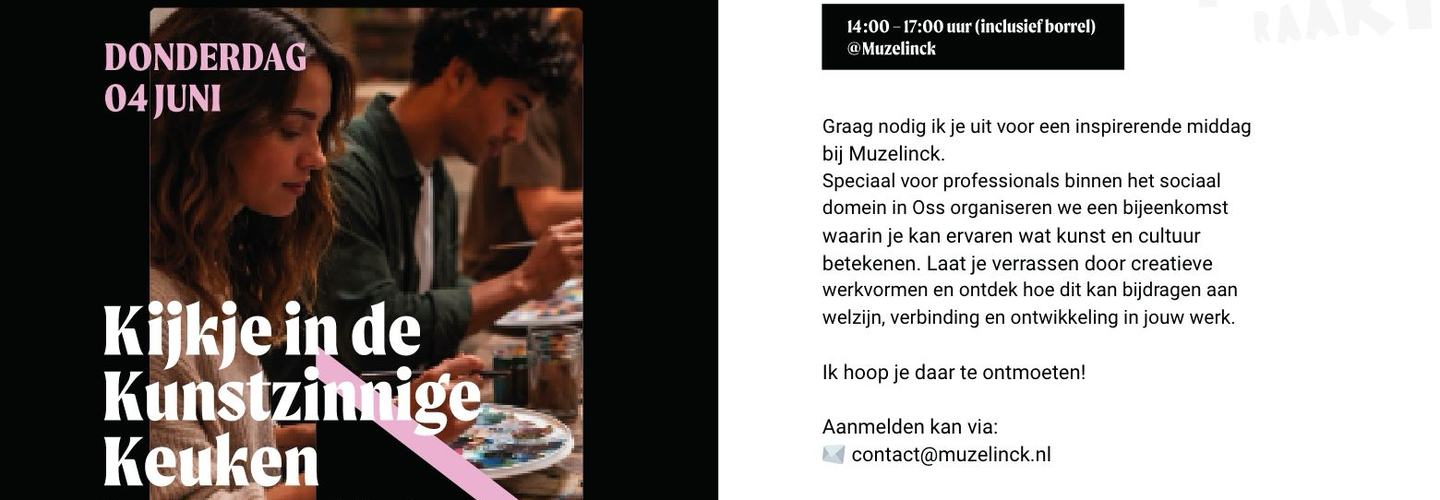 Kijkje in de kunstzinnige keuken - Muzelinck