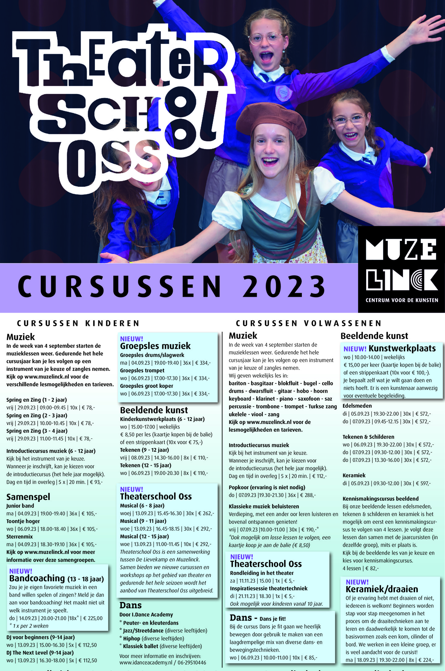 Muzelinck-flyer-cursusaanbod-2023-2024
