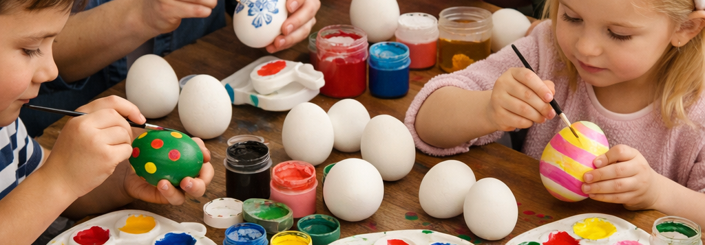 Paaseieren schilderen